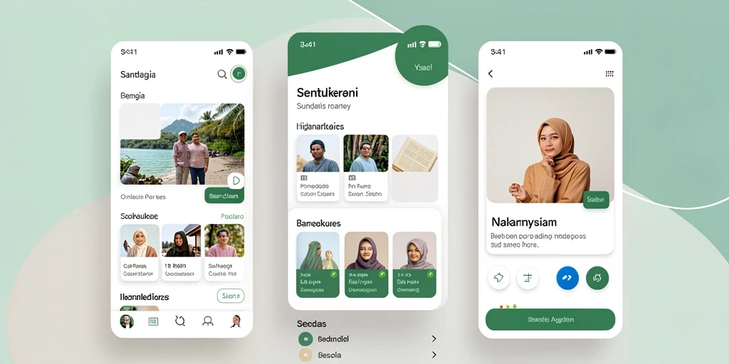 Tampilan antarmuka yang user-friendly dan menarik.