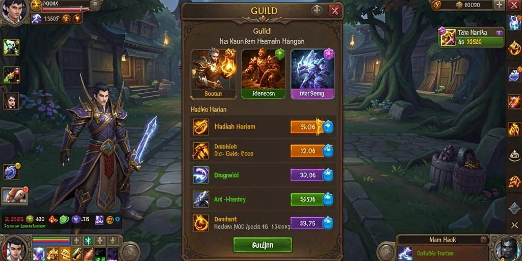 Tampilan grafis yang menawan dan detail.