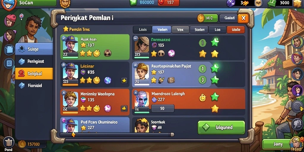Tampilan utama B8VIP yang menarik dan mudah dinavigasi.