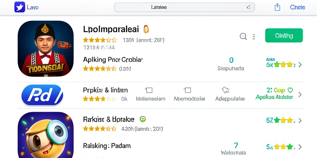 Tampilan antarmuka yang intuitif dan menarik.