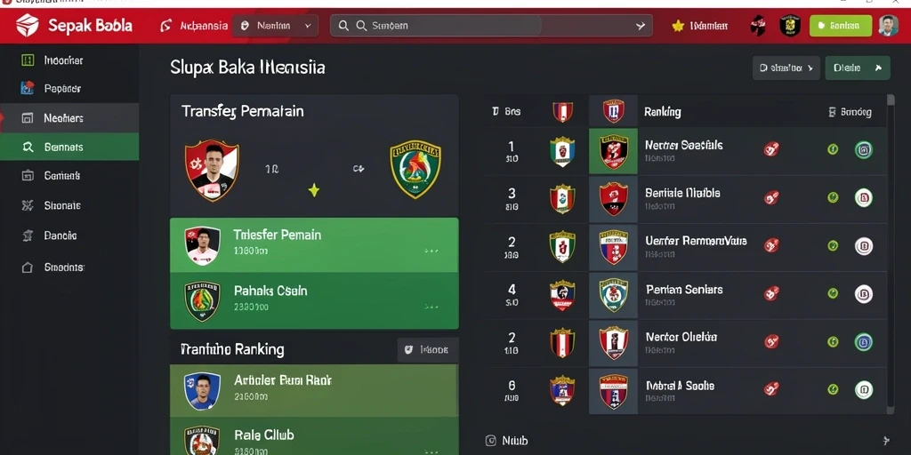 Tampilan antarmuka yang intuitif dan menarik.