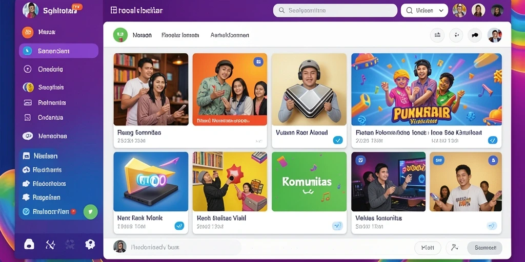 Tampilan antarmuka GUATOGEL yang menarik.