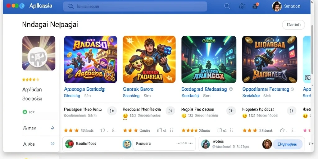 Screenshot dari permainan slot yang mendebarkan.