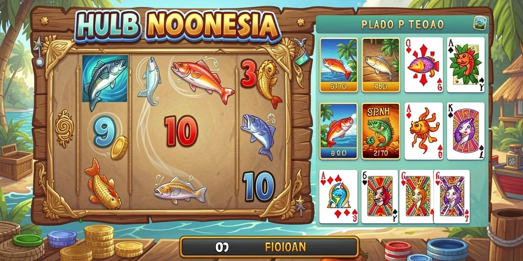 Tampilan menu utama yang menarik dan mudah dinavigasi.
