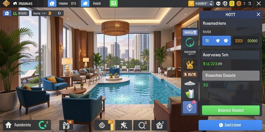 Screenshot menunjukkan strategi pertandingan yang mendebarkan.