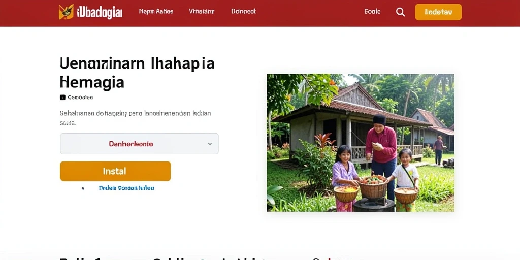 Tampilan antarmuka yang menarik dan mudah digunakan.