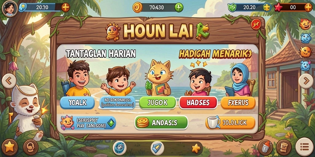 Antarmuka modern dan user-friendly.