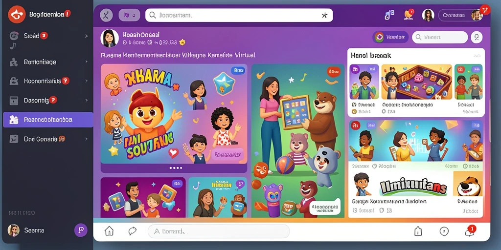 Tampilan dashboard yang intuitif dan menarik.