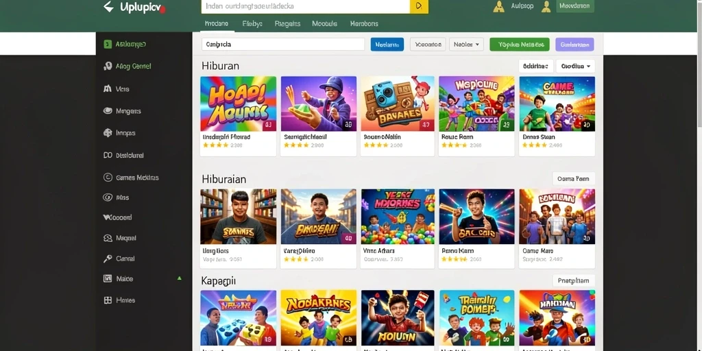 Tampilan antarmuka yang menarik dan intuitif.
