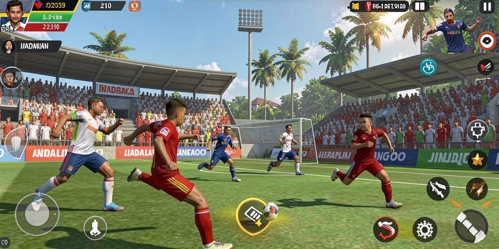 Tampilan awal game ORA78 yang menarik.