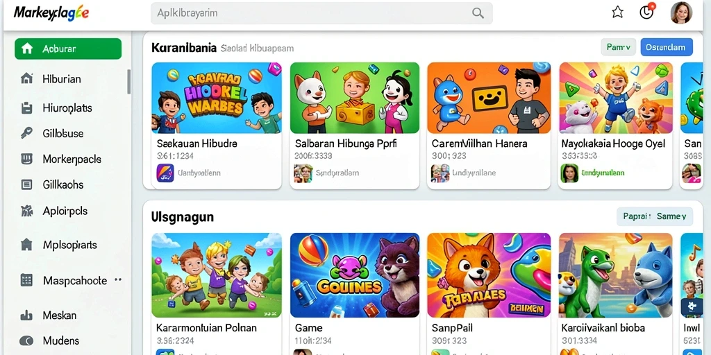 Tampilan antarmuka yang sederhana dan bersih.