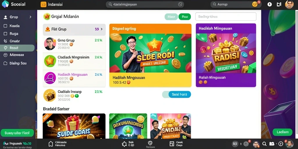 Tampilan antarmuka yang menarik dan mudah digunakan.
