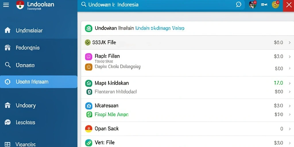 Tampilan antarmuka yang menarik dan user-friendly.