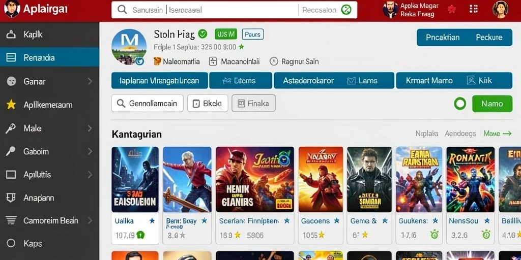 Menampilkan tampilan karakter utama yang luar biasa.