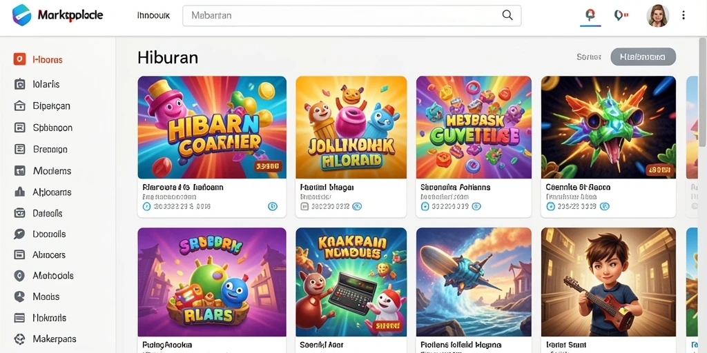 Tampilan menarik dari level pertama VITA555.