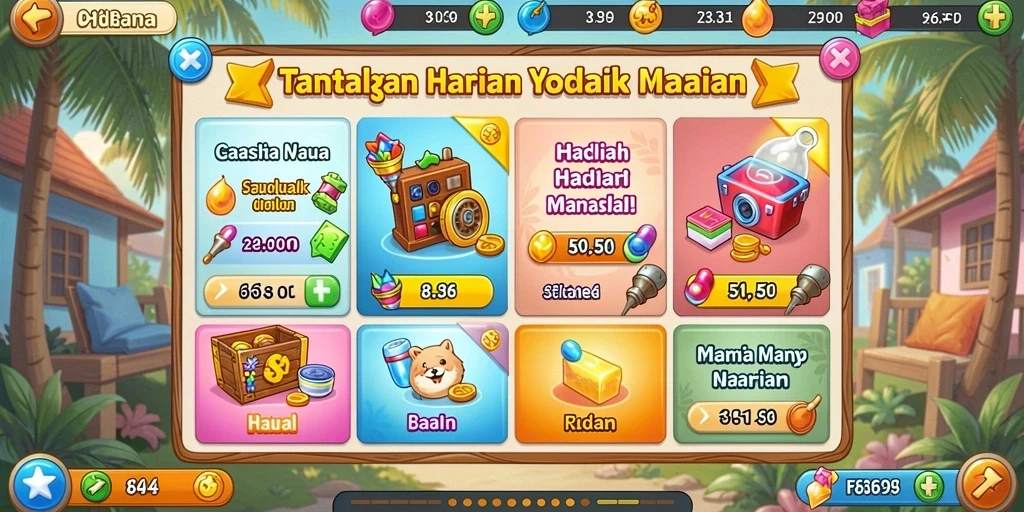 Tampilan antarmuka yang user-friendly dan mudah dinavigasi.