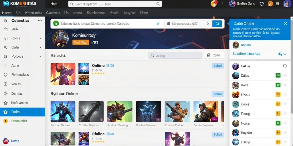 Tampilan dashboard yang intuitif dan mudah dipahami.